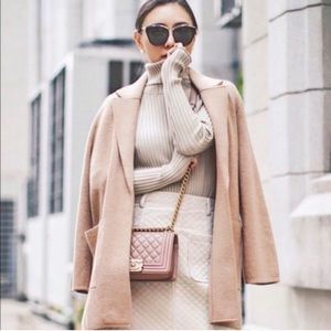 J. CREW Factory Sweater Blazer Tan {P41}